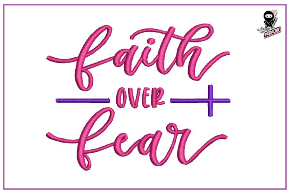 Faith over Fear Embroidery: A Designer’s Review