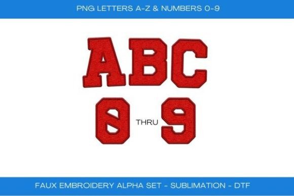 Faux Embroidery Alpha Set Red Lace: A Designer’s Review