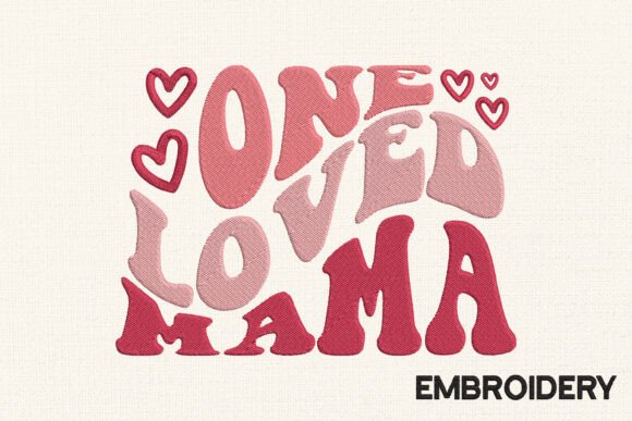 One Love Mama Embroidery Valentine Review