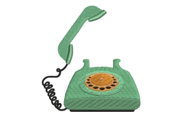 Retro Telephone Embroidery Design Review