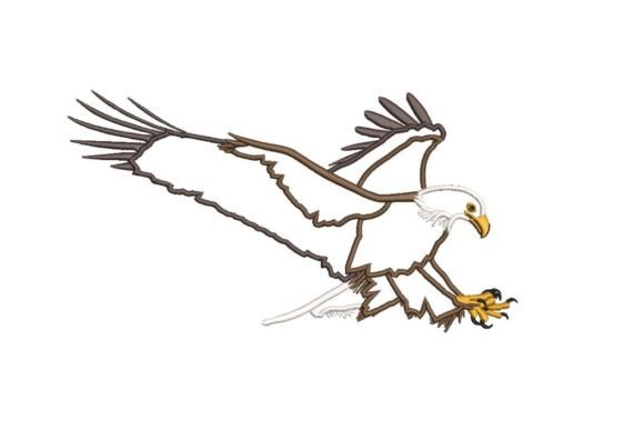 Review: America Bald Eagle Appliqué Embroidery