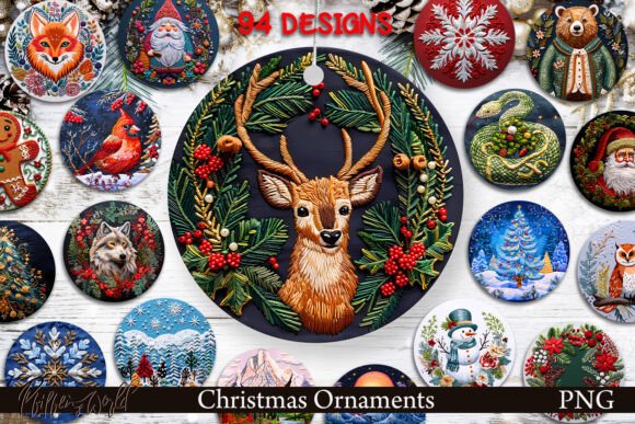 Review: Christmas Ornaments Bundle Embroidery