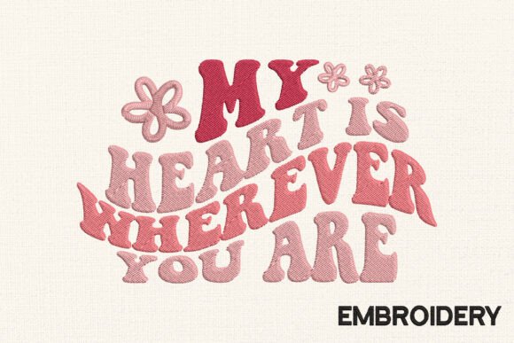 Review: Embroidery Valentine Design My Heart for Business