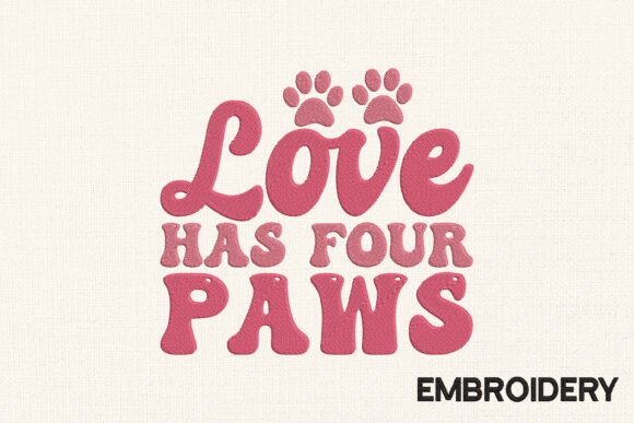 Review: Love Has Four Paws Embroidery Valentine