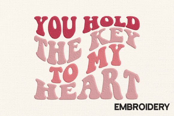 Review: Valentine Embroidery You Hold the Key