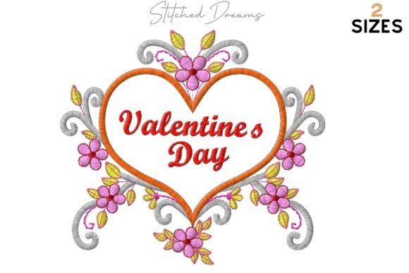 Review: Valentine’s Heart Embroidery Design