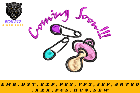 Reviewing Baby Belongings Digital Embroidery Design