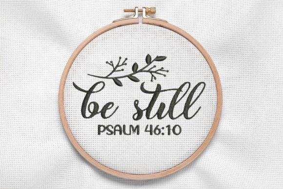 Reviewing Be Still for Machine Embroidery on Sweatshirts