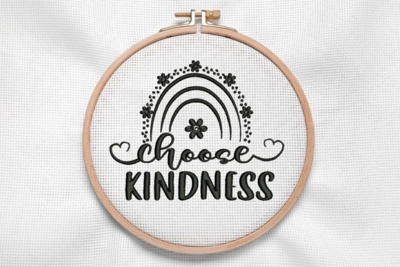 Reviewing Choose Kindness for Holiday Embroidery