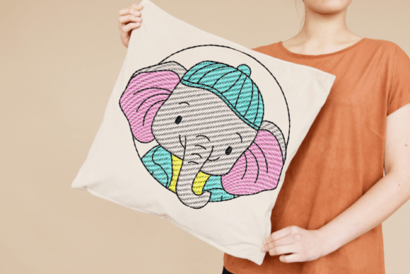 Reviewing Cute Elephant Digital Embroidery for Etsy Shops