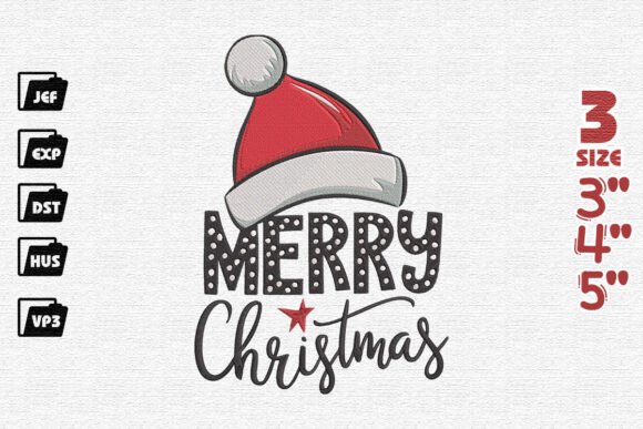 Reviewing Santa’s Favorite Holiday Greeting Embroidery