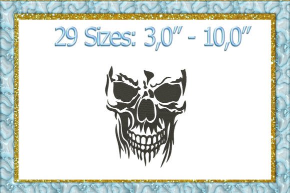 Reviewing Skull Head Machine Embroidery Design for Gifts