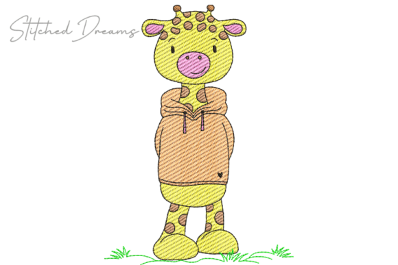 Reviewing the Cute Giraffe Digital Embroidery Design
