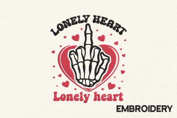 Reviewing the Lonely Heart Valentine Embroidery Design