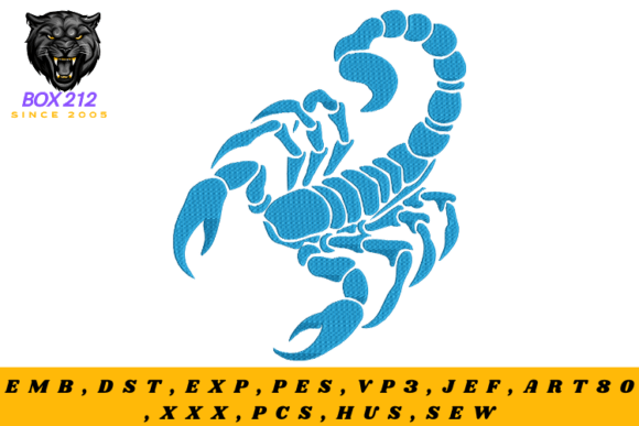Reviewing The Scorpion Digital Embroidery Design