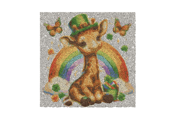 Reviewing Unicorn St. Patrick’s Day Butterfly Embroidery